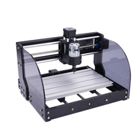 Fresadora CNC de Escritorio 3018 Pro Max de 3 Ejes, Mini Router para Madera, Grabador, Máquina de Fresado con Motor Único 775, Control GRBL, Marco de Aluminio