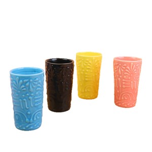 Vasos de Tequila <span class=keywords><strong>Caballito</strong></span> Hechos a Mano en Talavera, México - Product Image 5