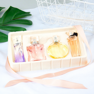 Oferta Especial: Set de Regalo de Muestras de Eau de Parfum para Mujer, Aromas Florales de Larga Duración, 25ML*4 Spray, Logo Personalizado - Product Image 4