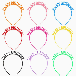 Diademas de Plástico Coloridas y Divertidas DAMAI para Cumpleaños, Accesorios para el Cabello para Niñas, Ideales para Fiestas y Cabinas de Fotos - Product Image 4