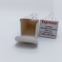 Capsules d'espresso à bon prix, conception professionnelle personnalisée, boîtes à capsules de café boîte à café en papier d'emballage