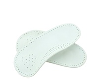 Semelles orthopédiques en peau de mouton véritable, demi-longueur, soutien de la voûte plantaire, absorbant la transpiration, semelles confortables pour soulager la douleur au pied