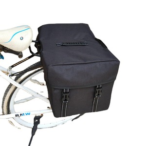 Alforjas para Bicicleta Negras y Grises, Impermeables, con Asa Rígida, Bolsa Grande para Ciclismo de Montaña - Product Image 4