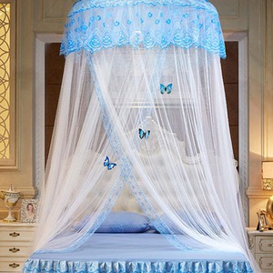 Mosquitera para adultos redonda cónica rosa púrpura, tienda portátil plegable 2024, nuevo diseño, mosquitera de poliéster 100% para cama - Product Image 6