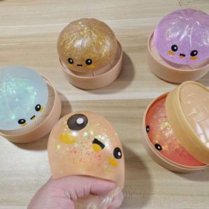 ตุ๊กตาซาลาเปาขนมหวานมอลโทสแบบใหม่ ประดับกลิตเตอร์สุดฮิต ตุ๊กตาซาลาเปาขนาดใหญ่พร้อมกล่องนึ่ง ของขวัญเล็กๆ น้อยๆ สำหรับเทศกาลคริสต์มาส ของเล่นรูปอาหาร - Product Image 5