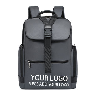 <span class=keywords><strong>Mochila</strong></span> para Portátil Personalizada con Logotipo, Bajo MOQ, al por Mayor, Impermeable, para Viajes, para Hombre, OEM/ODM, con Carga USB, para el Trabajo, 2026 - Product Image 1