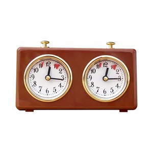 Minuteur d'échecs mécanique multifonctionnel 3-en-1 professionnel pour jeux de société - Horloge d'échecs - Product Image 1