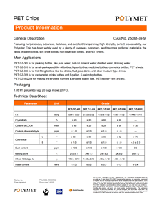 Resina PET Virgen a Precio Competitivo, Modelo IV0.80 0.82 CZ302 CZ318, Polietileno Tereftalato para Moldeo de Botellas de Agua - Product Image 6