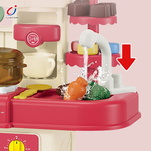 Chengji jouer <span class=keywords><strong>cuisine</strong></span> ou ensembles de nourriture Cocina De Juguete Para 48 pièces jeux de simulation jouet de <span class=keywords><strong>cuisine</strong></span> pour bébés et enfants - Product Image 2