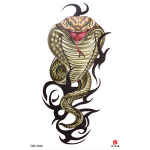 Transferencia de agua de larga duración Diseños frescos Etiqueta engomada del <span class=keywords><strong>tatuaje</strong></span> temporal de <span class=keywords><strong>media</strong></span> <span class=keywords><strong>manga</strong></span> <span class=keywords><strong>para</strong></span> hombres - Product Image 5