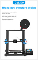 Kit d'Imprimante 3D Professionnelle Print-Rite CoLiDo, Machines d'Impression 3D pour Plastique et Métal