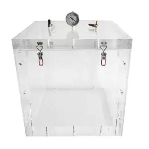 VC-23customizable acrylic vacuum chamber vacuum desiccator