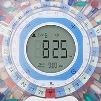 Boîte à pilules électronique intelligente WIFI, rappel de médicaments, 28 compartiments, minuterie rotative automatique, réveil, matériau ABS, utilisation hebdomadaire