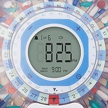 Pastillero Electrónico Inteligente WIFI con Recordatorio de Medicamentos, 28 Compartimentos, Temporizador Giratorio Automático, Alarma, Material ABS, Uso Semanal - Product Image 3