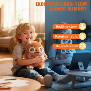 Jouets éducatifs SEL pour enfants, robot animal de compagnie IA avec mémoire longue durée, support émotionnel et partenaire d'apprentissage pour l'école à domicile - Product Image 4