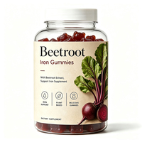 Complément Nutritionnel Professionnel pour Adultes à Faible Teneur en Sucre, Soutien Immunitaire, Emballage en Vrac OEM, Gommes de Betterave Naturelle Personnalisées