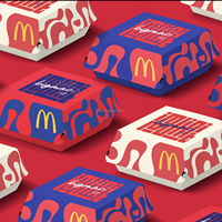 Service OEM ODM, boîte à hamburger jetable en papier kraft/papier ondulé, matériaux de qualité alimentaire, pour restaurant de restauration rapide