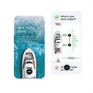 Boat Rental Mobile App Rent boats, <b>yachts</b>, and jet skis with real-time booking, secure payments, GPS tracking. - Product Image 1