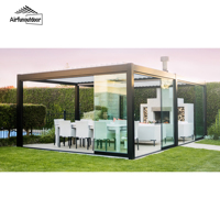 Toit à Louvre Motorisé Gazebo Persienne Auvent Toit Électrique Kits Shades Patio Pergolas à vendre