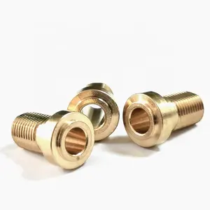 Custom Precision Machining of CNC Manufacturing Copper Parts Including Drilling and Broaching
