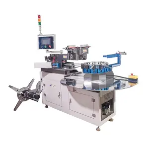 Full-Auto Turntable Clipping Machine For Making Oil Diesel Filter Element Filter Paper Clamping Machine