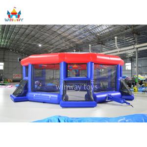 Thương mại lớp lớn kèm theo <span class=keywords><strong>Inflatable</strong></span> đào tạo bóng đá bóng đá lĩnh vực trò chơi cho thể thao và các sự kiện - Product Image 2