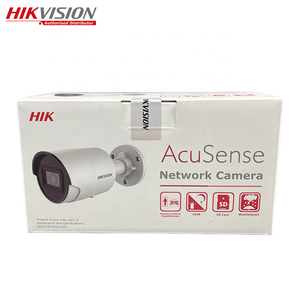 Caméra réseau mini-bullet fixe Hikvision originale 4K AcuSense <span class=keywords><strong>DS</strong></span>-<span class=keywords><strong>2CD2086G2</strong></span>-IU alimentée par DarkFighter avec microphone intégré IP67 - Product Image 1