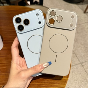 Funda de Silicona Líquida de Lujo para Teléfono Móvil, Venta al Por Mayor, para iPhone 17 Pro Max, Color Sólido, Antigolpes - Product Image 6