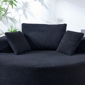 Ghế thư giãn tròn kiểu dáng thời trang, ghế sofa mềm mại không khung xương, đóng gói nén hoàn chỉnh, không cần lắp ráp - Product Image 3