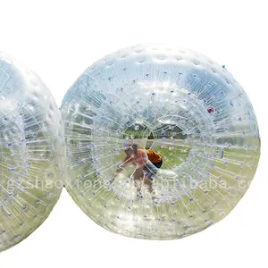 Aufblasbarer Zorb Ball/menschlicher Hamster Ball Durchmesser 3 Meter Angepasst Unisex 3 Jahre Aufblasbares Spielzeug für Erwachsene 14 Jahre & bis ZB-33