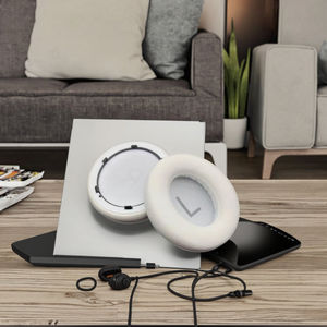 Almohadillas de repuesto para auriculares, almohadillas para los oídos con fundas de cuero de alta calidad para auriculares Anker Soundcore <span class=keywords><strong>Life</strong></span> <span class=keywords><strong>Q45</strong></span>, envío gratuito - Product Image 1