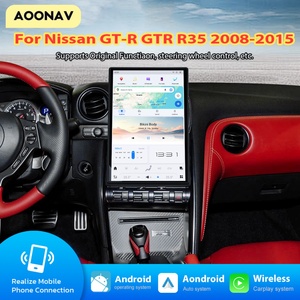AOONAV Car Radio Android 13 for Nissan GT-R GTR R35 2008-2015 Carplay Player GPS Navigation Touch Screen Head Unit - Product Image 2
