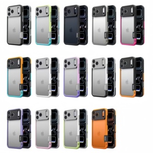 Coque de téléphone pare-chocs en TPU double couleur de qualité supérieure pour iPhone XS MAX 17 12 13 14 15 16 Pro Max Plus pas de housse de protection de refroidissement de panneau arrière - Product Image 4