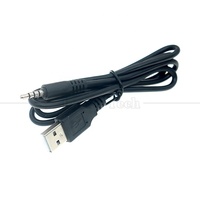 Câble d'extension audio USB vers jack 3,5 mm 4 pôles TTRS DC avec conducteur en cuivre pur pour haut-parleur de voiture, écouteurs, imprimante et ordinateur