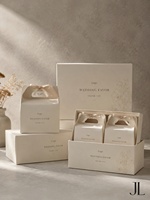Boîtes en papier de luxe de qualité supérieure pour cadeaux de mariage, emballage de fête, fournisseur direct d'usine, vente en gros personnalisée