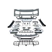 Kit carrosserie haute performance pour Porsche Cayenne 958.2 2015-2017 au style 9Y0 Turbo 2018+ : pare-chocs avant, grilles LED, passages de roues