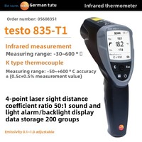 Testo Professional Infrared Thermometer High-Precision Industrial Temperature Measuring Gun 1500 Degree High Temperature