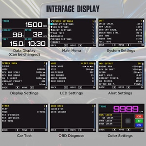 Màn Hình Hiển Thị Trên Kính Lái AUTOOL X50Pro OBD II HUD Máy Tính Kỹ Thuật Số Tự Động Đo Tốc Độ Màn Hình Điện Tử Chẩn Đoán ECU - Product Image 4