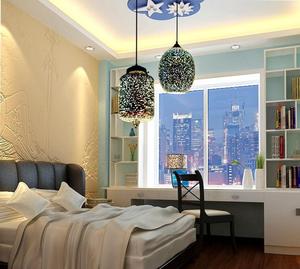 Moderno nórdico colorido Firwork flor interior 3D cristal techo colgante iluminación candelabros luces colgantes - Product Image 3