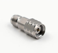 Adaptateur RF coaxial haute précision 1.85/SMA-JKG1 50 ohms, faible perte, acier inoxydable, pour micro-ondes, fréquence 10 MHz-18 GHz, VSWR 1.15:1