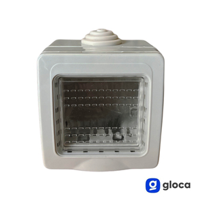 Set di scatole di giunzione Gloca da 3 pezzi, custodia in plastica 2P IP55 per la serie Matix - Product Image 4