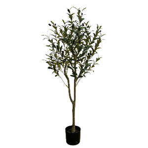 Olivier artificiel 6 pieds de haut plante en fausse soie arbre artificiel en pot <span class=keywords><strong>Oliver</strong></span> branche feuilles et fruits pour la décoration intérieure moderne - Product Image 4