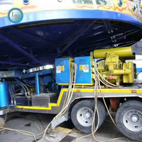 Machines de jeu d'attraction de parc d'attractions portables personnalisées Disco Tagada Usato Rides avec remorque pour les ventes