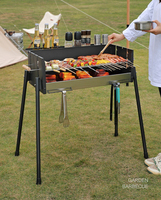 Barbecue domestique sans fumée, réchaud Portable à charbon de bois