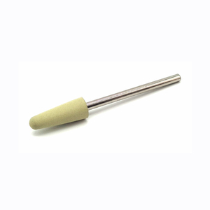 Embout de polissage en silicone pour ponceuse à ongles, outil de manucure et pédicure pour l'élimination des peaux mortes et le polissage des cuticules - Product Image 1