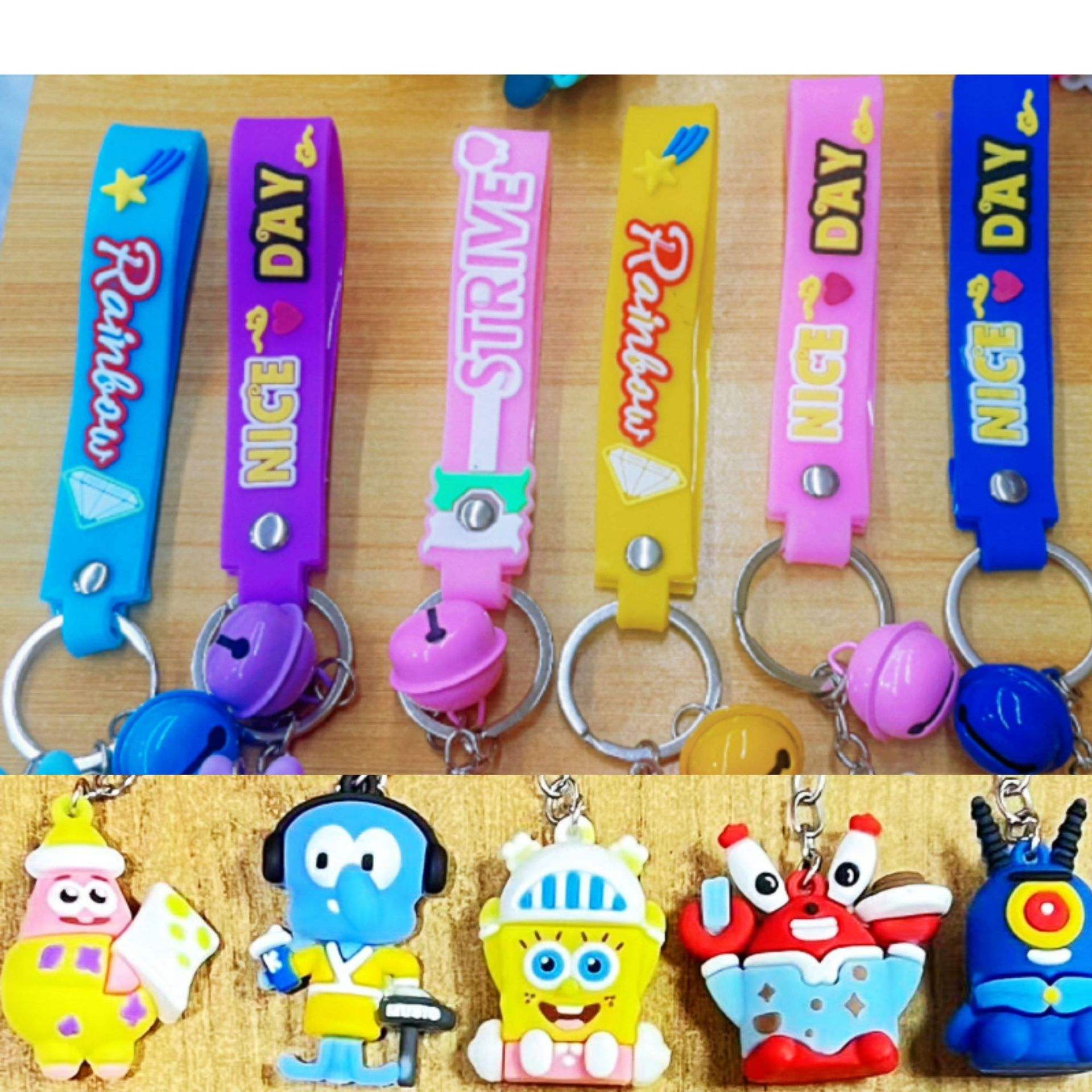 Wide rope bell sponge mixed style