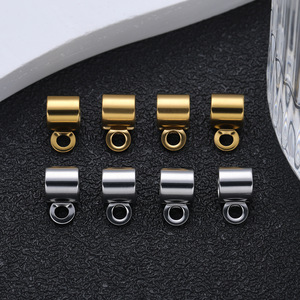Connecteur en T en acier inoxydable plaqué, petite taille, pour la fabrication de bijoux DIY (bracelets et colliers) - Product Image 4