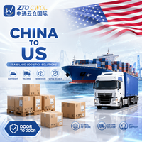 Transitaires de conteneurs Ztocwst Logistics LCL+Trucking Service de messagerie FBA Agent maritime USA DDP Dropshipping Spécial