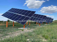 Unité de suivi solaire 6kW suiveur solaire suiveur solaire 7 kW incliné à axe unique incliné à axe unique système de suivi solaire
