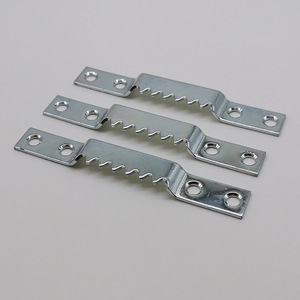 Hongzun S808 Zinc Plated Serrated Slip <b>Hook</b> Four Hole Hardware Furniture Accessory - Product Image 1